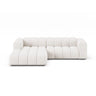 Lupine Modulares 4-Sitzer Ecksofa, Linke Seite,  aus Samt, Chenille oder Boucle, 260x177 cm von Micadoni – Bild 1