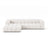 Lupine Modulares 4-Sitzer Ecksofa, Linke Seite, aus Samt, Chenille oder Boucle, 290x177 cm von Micadoni – Bild 1