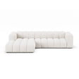 Lupine Modulares 4-Sitzer Ecksofa, Linke Seite, aus Samt, Chenille oder Boucle, 290x177 cm von Micadoni – Bild 1