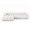 Lupine Modulares 4-Sitzer Ecksofa, Linke Seite, aus Samt, Chenille oder Boucle, 290x177 cm von Micadoni – Bild 1