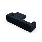 Lupine Modulares 4-Sitzer Ecksofa, Rechte Seite, aus Boucle in Dunkelblau (Baloo 2088), 290x177 cm von Micadoni – Bild 5