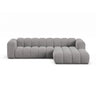 Lupine Modulares 4-Sitzer Ecksofa, Rechte Seite, aus Chenille in Hellgrau (Eden 18 Grey), 290x177 cm von Micadoni – Bild 1