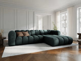 Lupine Modulares 4-Sitzer Ecksofa, Rechte Seite, aus Chenille in Hellgrau (Eden 18 Grey), 290x177 cm von Micadoni – Bild 2