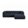 Lupine Modulares 4-Sitzer Ecksofa, Rechte Seite, aus Chenille in Marineblau (Eden 16 Deep Blue), 260x177 cm von Micadoni – Bild 1