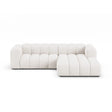 Lupine Modulares 4-Sitzer Ecksofa, Rechte Seite, aus Samt, Chenille oder Boucle, 260x177 cm von Micadoni – Bild 1