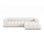 Lupine Modulares 4-Sitzer Ecksofa, Rechte Seite, aus Samt, Chenille oder Boucle, 290x177 cm von Micadoni – Bild 1