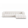 Lupine Modulares 4-Sitzer Ecksofa, Rechte Seite, aus Samt, Chenille oder Boucle, 290x177 cm von Micadoni – Bild 1