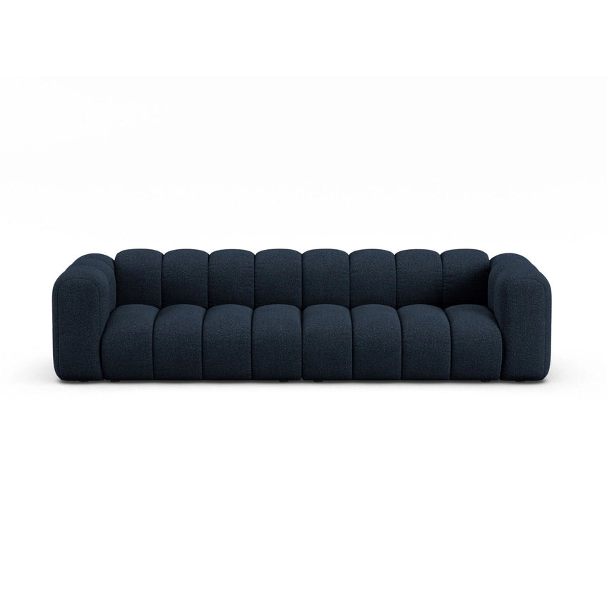 Lupine Modulares 4-Sitzer Sofa aus Boucle in Dunkelblau (Baloo 2088), 290x95x70 cm von Micadoni – Bild 1