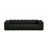 Lupine Modulares 4-Sitzer Sofa aus Boucle in Schwarz (Baloo 2082), 290x95x70 cm von Micadoni – Bild 1
