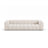Lupine Modulares 4-Sitzer Sofa aus Chenille in Leichtes Beige (Eden 2 Pearl), 290x95x70 cm von Micadoni – Bild 1