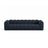 Lupine Modulares 4-Sitzer Sofa aus Chenille in Marineblau (Eden 16 Deep Blue), 290x95x70 cm von Micadoni – Bild 1