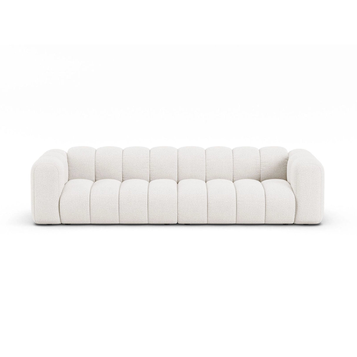 Lupine Modulares 4-Sitzer Sofa aus Samt, Chenille oder Boucle, 290x95x70 cm von Micadoni – Bild 1