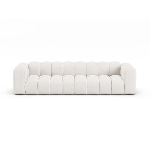Lupine Modulares 4-Sitzer Sofa aus Samt, Chenille oder Boucle, 290x95x70 cm von Micadoni – Bild 1