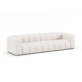 Lupine Modulares 4-Sitzer Sofa aus Samt, Chenille oder Boucle, 290x95x70 cm von Micadoni – Bild 3