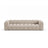 Lupine Modulares 4-Sitzer Sofa aus Samt in Beige (Salvador 1), 290x95x70 cm von Micadoni – Bild 1