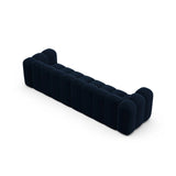 Lupine Modulares 4-Sitzer Sofa aus Samt in Königsblau (Salvador 5), 290x95x70 cm von Micadoni – Bild 4