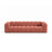 Lupine Modulares 4-Sitzer Sofa aus Samt in Koralle (Salvador 12), 290x95x70 cm von Micadoni – Bild 1