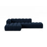 Lupine Modulares 5-Sitzer Ecksofa, Linke Seite, aus Samt in Königsblau (Salvador 5), 299x177 cm von Micadoni – Bild 1