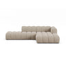 Lupine Modulares 5-Sitzer Ecksofa, Rechte Seite, aus Chenille in Dunkelbeige (Eden 4 Beige), 299x177 cm von Micadoni – Bild 1