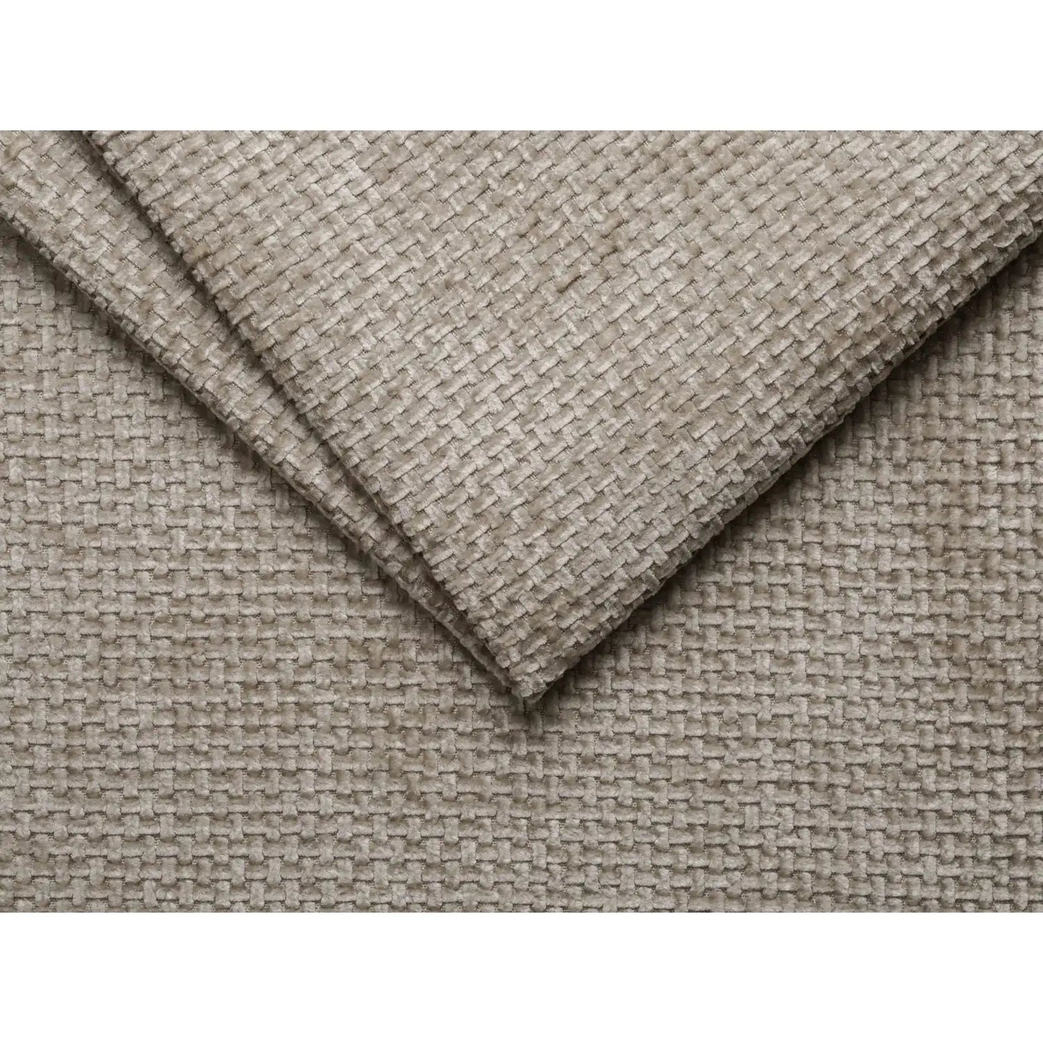Lupine Modulares 5-Sitzer Ecksofa, Rechte Seite, aus Chenille in Dunkelbeige (Eden 4 Beige), 299x177 cm von Micadoni – Bild 7