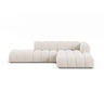 Lupine Modulares 5-Sitzer Ecksofa, Rechte Seite, aus Chenille in Leichtes Beige (Eden 2 Pearl), 299x177 cm von Micadoni – Bild 1