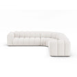 Lupine Modulares 5-Sitzer Ecksofa, Symmetrisch, aus Samt, Chenille oder Boucle, 309x309 cm von Micadoni – Bild 1