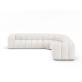 Lupine Modulares 5-Sitzer Ecksofa, Symmetrisch, aus Samt, Chenille oder Boucle, 309x309 cm von Micadoni – Bild 1