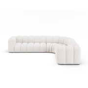 Lupine Modulares 5-Sitzer Ecksofa, Symmetrisch, aus Samt, Chenille oder Boucle, 309x309 cm von Micadoni – Bild 1