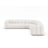 Lupine Modulares 5-Sitzer Ecksofa, Symmetrisch, aus Samt, Chenille oder Boucle, 309x309 cm von Micadoni – Bild 1