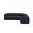 Lupine Modulares 6-Sitzer Ecksofa, Symmetrisch, aus Chenille in Marineblau (Eden 16 Deep Blue), 280x280 cm von Micadoni – Bild 1