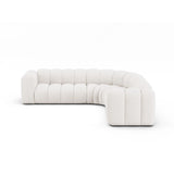 Lupine Modulares 6-Sitzer Ecksofa, Symmetrisch, aus Samt, Chenille oder Boucle, , 280x280 cm von Micadoni – Bild 1
