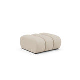 Lupine Pouf aus Boucle in Beige (Baloo 2074), 92x95 cm von Micadoni – Bild 3