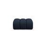 Lupine Pouf aus Boucle in Dunkelblau (Baloo 2088), 92x95 cm von Micadoni – Bild 1