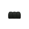 Lupine Pouf aus Boucle in Schwarz (Baloo 2082), 92x95 cm von Micadoni – Bild 1