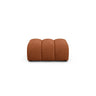 Lupine Pouf aus Chenille in Brick (Eden 10 Terra), 92x95 cm von Micadoni – Bild 1
