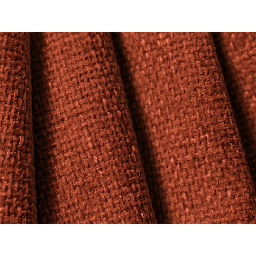Lupine Pouf aus Chenille in Brick (Eden 10 Terra), 92x95 cm von Micadoni – Bild 5