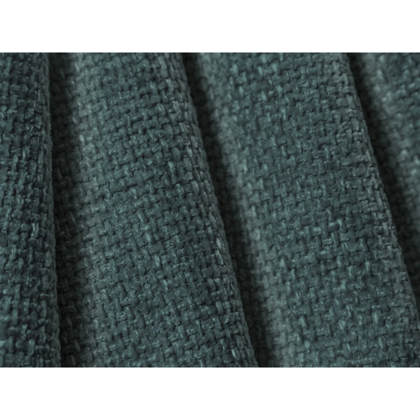 Lupine Pouf aus Chenille in Hellgrau (Eden 18 Grey), 92x95 cm von Micadoni – Bild 5