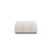Lupine Pouf aus Chenille in Leichtes Beige (Eden 2 Pearl), 92x95 cm von Micadoni – Bild 1