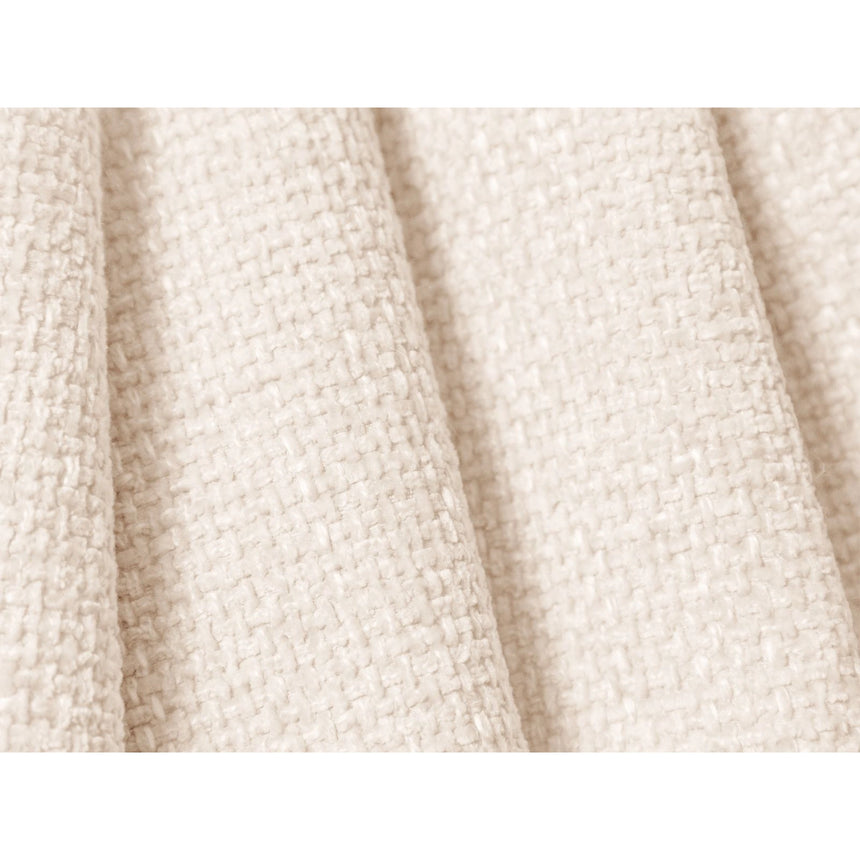Lupine Pouf aus Chenille in Leichtes Beige (Eden 2 Pearl), 92x95 cm von Micadoni – Bild 5