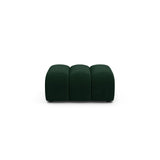 Lupine Pouf aus Samt in Flaschengrün (Salvador 7), 92x95 cm von Micadoni – Bild 1