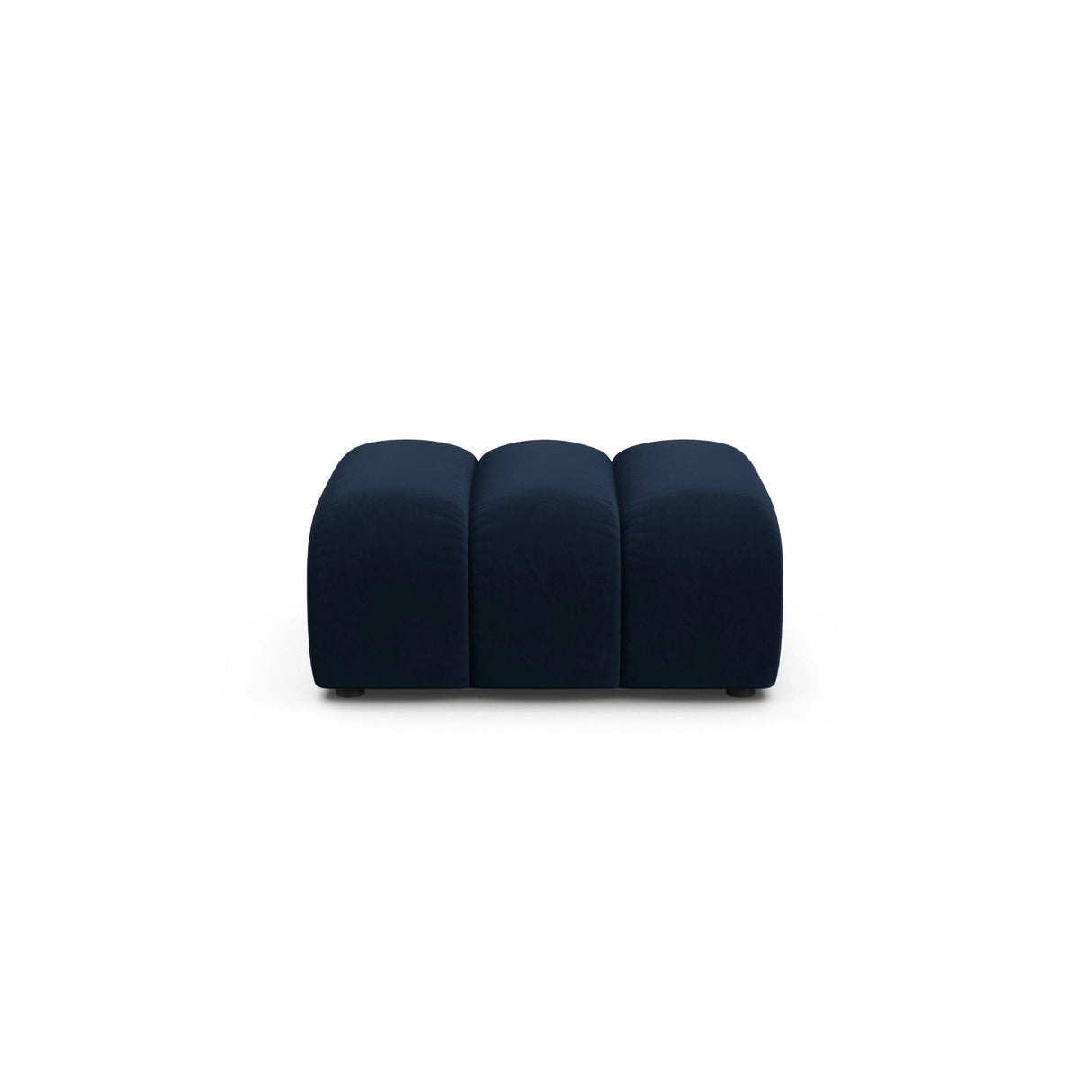 Lupine Pouf aus Samt in Königsblau (Salvador 5), 92x95 cm von Micadoni – Bild 1