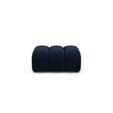 Lupine Pouf aus Samt in Königsblau (Salvador 5), 92x95 cm von Micadoni – Bild 1