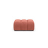 Lupine Pouf aus Samt in Koralle (Salvador 12), 92x95 cm von Micadoni – Bild 1