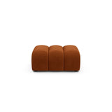 Lupine Pouf aus Samt in Terrakotta (Salvador 14), 92x95 cm von Micadoni – Bild 1