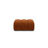 Lupine Pouf aus Samt in Terrakotta (Salvador 14), 92x95 cm von Micadoni – Bild 1