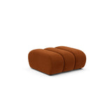 Lupine Pouf aus Samt in Terrakotta (Salvador 14), 92x95 cm von Micadoni – Bild 3