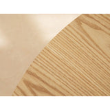 Mares Esstisch mit Eschenfurnier, 100x100x75 cm von Micadoni – Produktbild 5