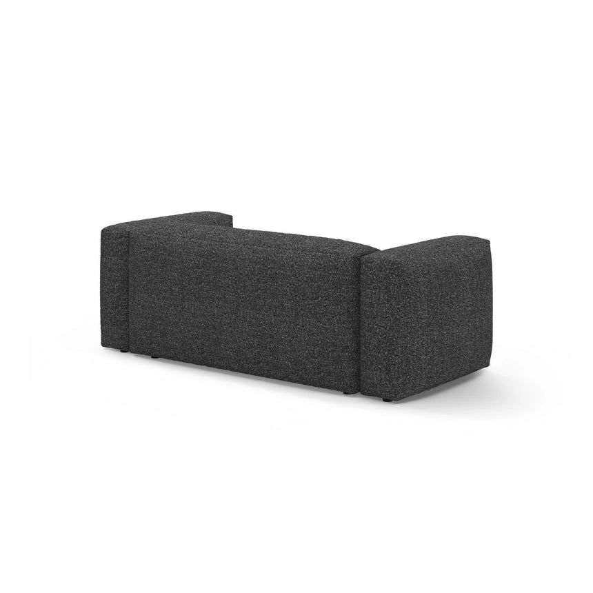 Martina 2-Sitzer Sofa aus Boucle in Anthrazit (Monet Anthracite), 200x106 cm von Micadoni – Bild 5