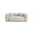 Martina 2-Sitzer Sofa aus Boucle in Beige (Monet Sand), 200x106 cm von Micadoni – Bild 1