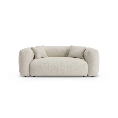Martina 2-Sitzer Sofa aus Boucle in Beige (Monet Sand), 200x106 cm von Micadoni – Bild 1